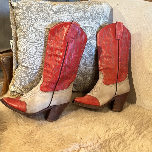 Urban Cowboy - Vintage Western Cowboy boot - Picture 5 of 11
